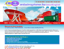 Tablet Screenshot of imexacademy.com